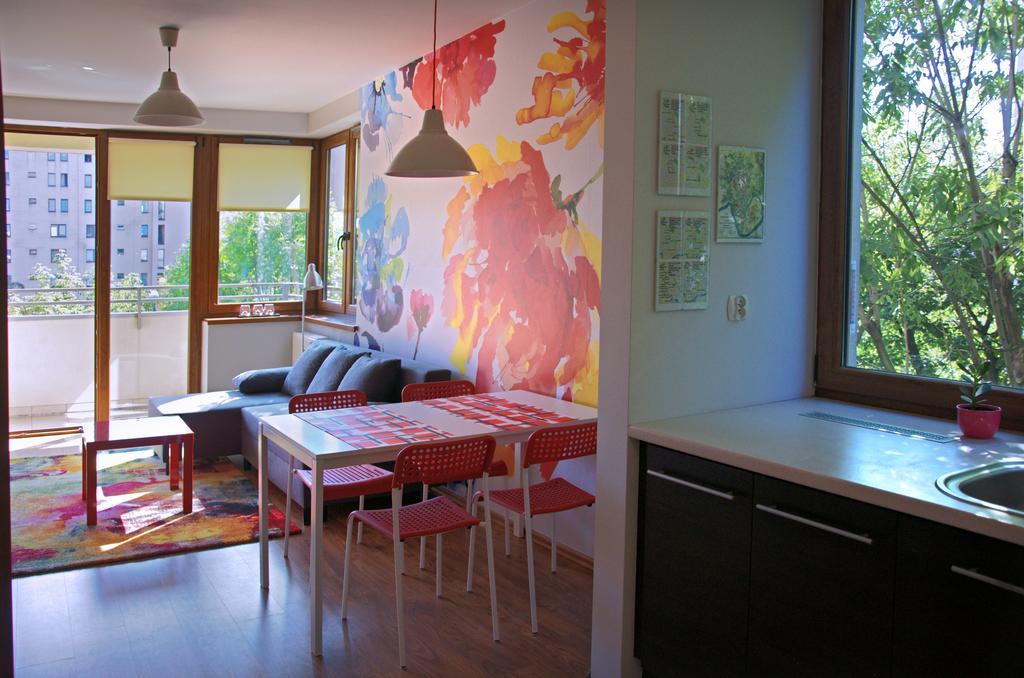 Color Apartment クラクフ 部屋 写真